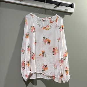 Womens floral blouse